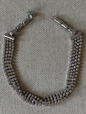 Vintage Rhinestone Choker Necklace